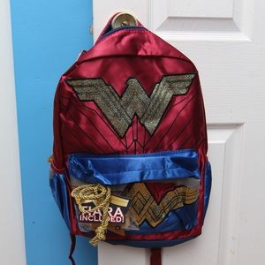 Wonder Woman Backpack Superhero Movie Character